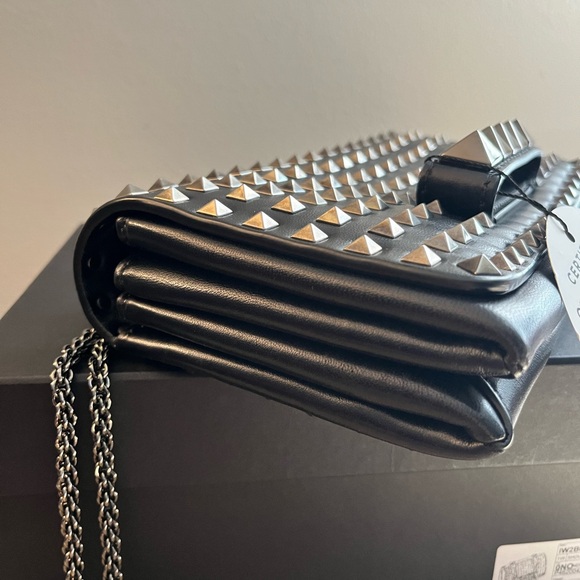 Valentino VaVa Voom Studded Shoulder/Crossbody Bag - Picture 6 of 11